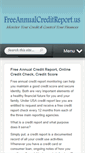 Mobile Screenshot of freeannualcreditreport.us